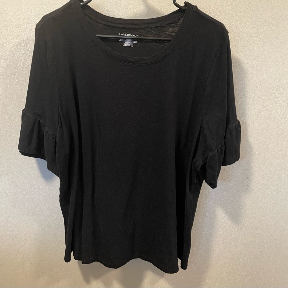3/4 peplum sleeve top